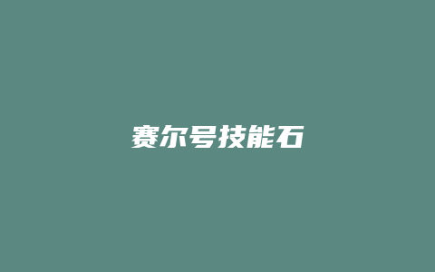 赛尔号技能石