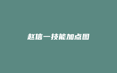 赵信一技能加点图